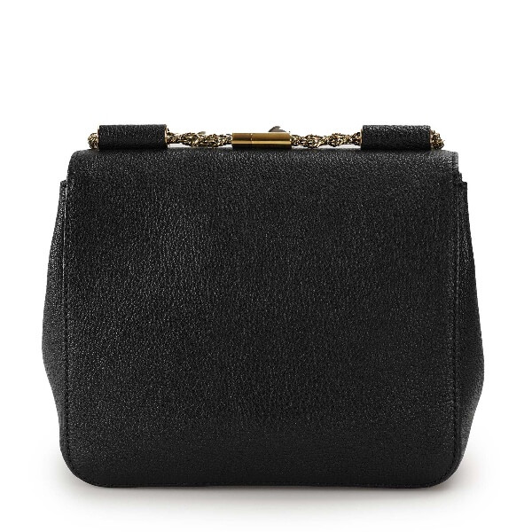 Chloe - Black Embellished Leather Elsie Bag 